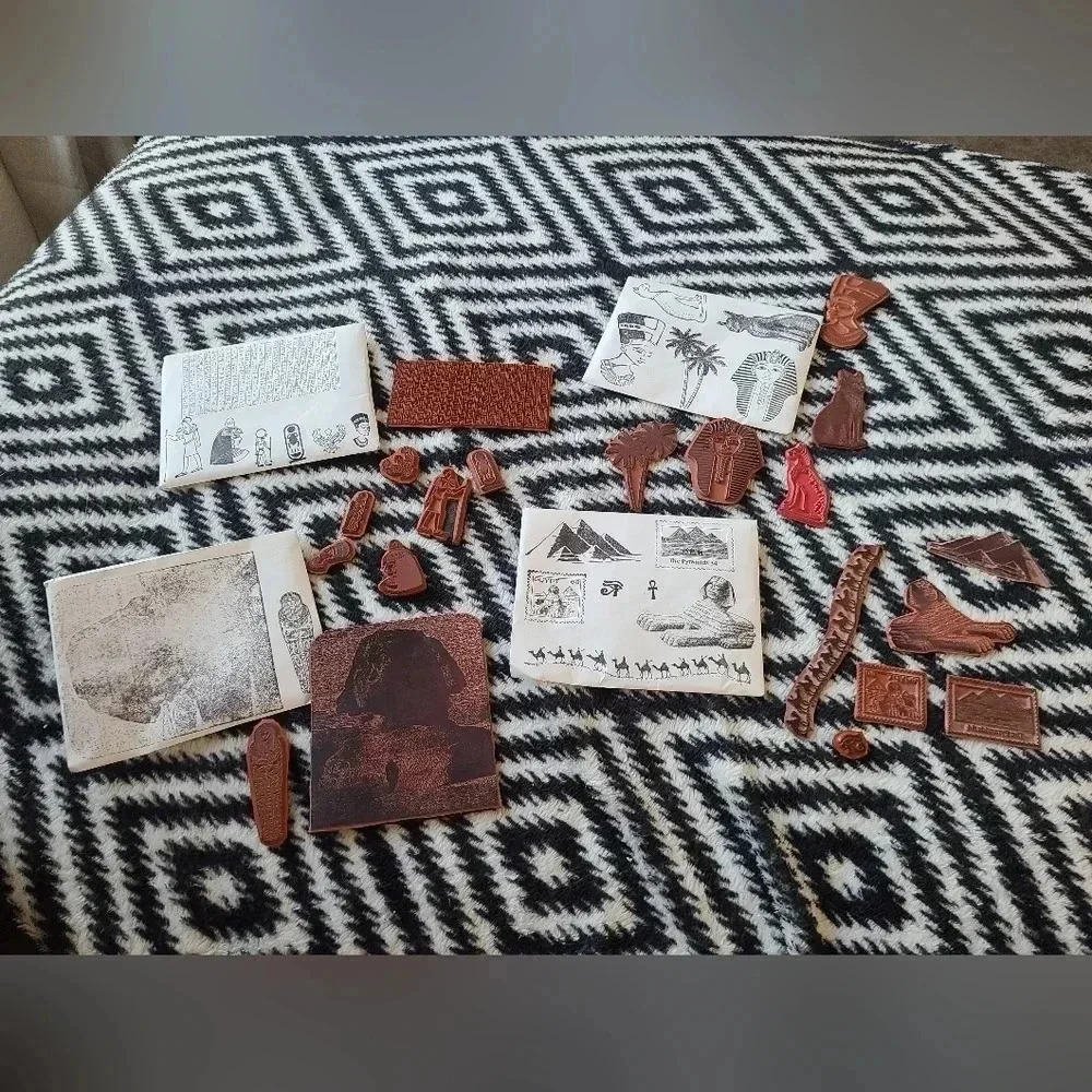 Egyptian stamp set